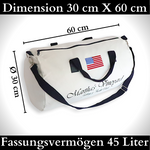 Sport & Reisetasche aus Canvas im sailing Design