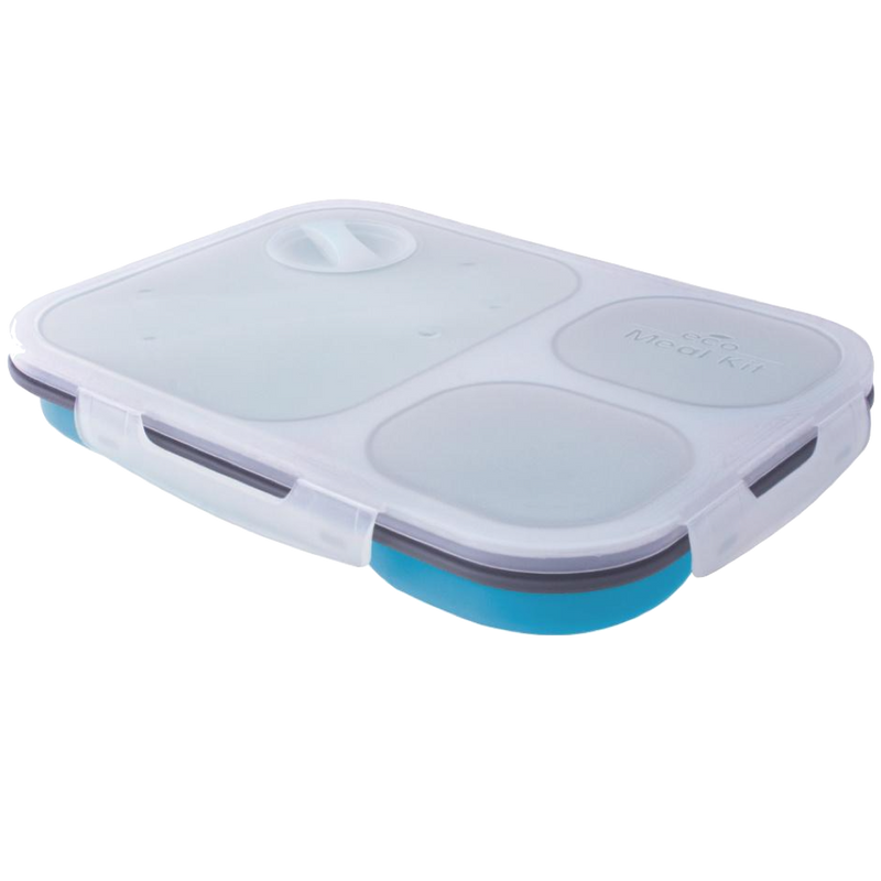 Eurotrail Lunchbox Faltbarer Silikon 25 X 18 Cm  Größe